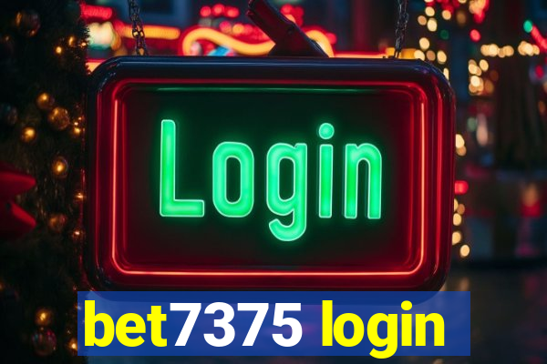 bet7375 login